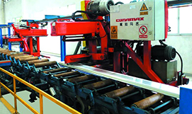 Aluminum extrusion machine